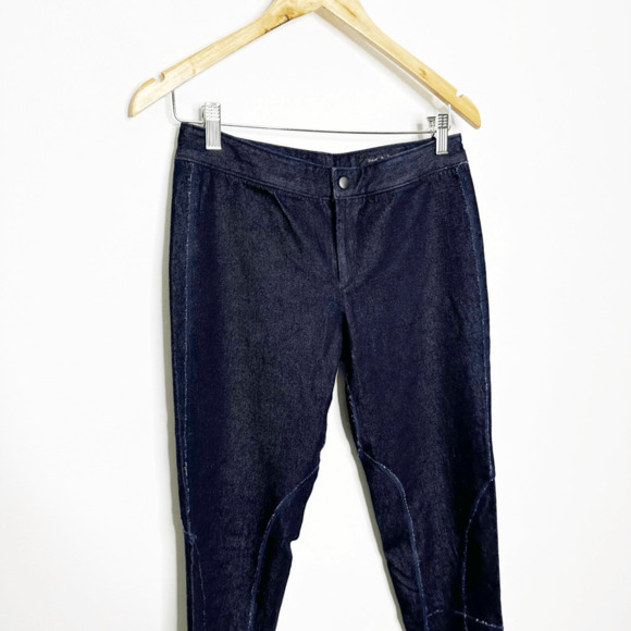 Rag & Bone RAW EDGE JEGGING Skinny Jeans DARK WASH stretch womens size 28 - Picture 4 of 9